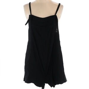 NWT Old Navy Cami Romper Tie Knot Black With Front Pocket Size XS Extra Small